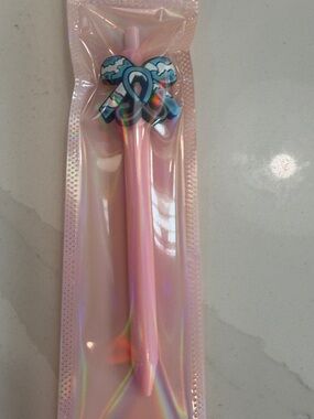 Blue bow nurse pen